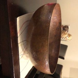 Copper vessel sink